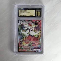 2021 Pokemon Cinderace VMAX holo Shining Fates 019/072 - CGC PRISTINE 10 - Image 1