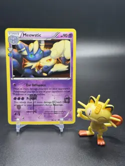 Meowstic RC15/RC32 Uncommon Pokemon Generations Holo - LP - Image 1
