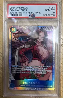 PSA 10 - Boa Hancock #051 - 500 Years In The Future - 2024 One Piece - Image 1