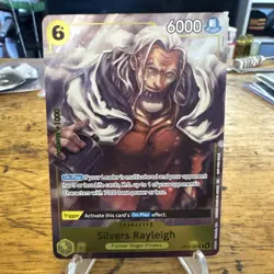 Silvers Rayleigh (Dash Pack) OP14-108 R Foil One Piece The Azure Sea's Seven NM - Image 1
