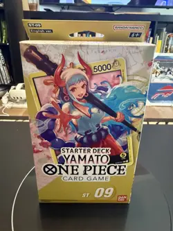 One Piece Card Game English Starter Deck 9 ST-09 Yamato Sealed - Image 1