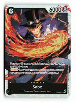 One Piece Premium Booster 2 #PRB02-014 Sabo - Image 1