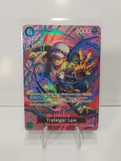 Trafalgar Law OP13-031 FILM/Supernovas/Heart Pirates SP Foil 6000 Blocker - Image 1