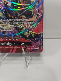 Trafalgar Law OP13-031 FILM/Supernovas/Heart Pirates SP Foil 6000 Blocker - Image 4