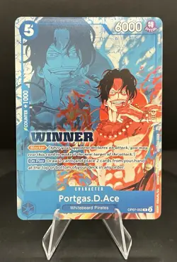 Portgas.D.Ace (Winner Pack 2024 Oct.-Dec.) OP07-053 One Piece Promotion - Image 1