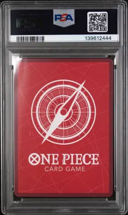 2025 ONE PIECE PROMOS PSA MAGAZINE EXCLUSIVE #001 SHANKS PSA 10 - Image 2