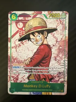 Monkey D. Luffy OP13-118 SEC Alt Art - One Piece Carrying On His Will English - Image 1
