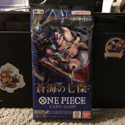 One Piece OP-14 The Azure Sea's Seven Booster Pack New Factory Sealed Japanese - Image 1