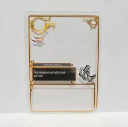 2025 Upper Deck TCG Rush Of Ikorr Gold Infusion Card Winged Sandals R01-270 R NM - Image 1
