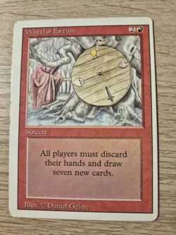 MTG Card Wheel Of Fortune - Image 1