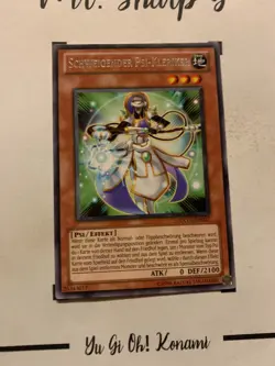 SCHWEIGENDER PSI-KLERIKR - EXVC-DE027 DEUTSCH Yu-Gi-Oh! CARD 2011 RARE TCG OCG - Image 4