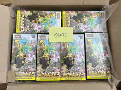 6BOXES Pokemon Card Sword&Shield Eevee Heroes Booster Box(Evolving Skies) Korean - Image 1