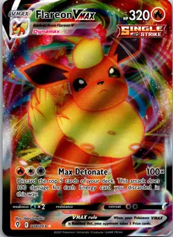 Flareon HP320 Metal Pokemon Card-Collectible Gift Display. - Image 1