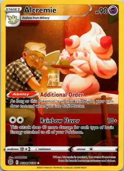 Alcremie HP90 Pokemon Metal Card-Collectible Gift Display. - Image 1