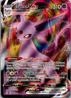 Espeon HP310 Pokemon Metal Card-Collectible Gift Display. - Image 1