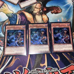 Yu-Gi-Oh 3x Tsukuyomi DUSA-EN052 1st Edition Ultra Rare Card Playset - Image 1