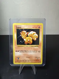 Shadowless Vulpix 68/102 1999 Base Set Rare Vintage Pokemon Card - NM - Image 4
