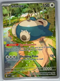 Snorlax SVP 051 - 151 ETB Black Star Promo - Pokemon Card - NM - Image 1