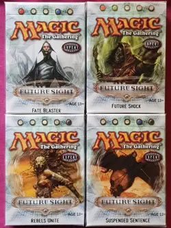 Magic The Gathering FUTURE SIGHT 4x New Sealed Preconstructed Theme Decks MTG - Image 1