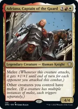 Adriana, Captain of the Guard - Near Mint MTG Commander: Dominaria United - Image 1