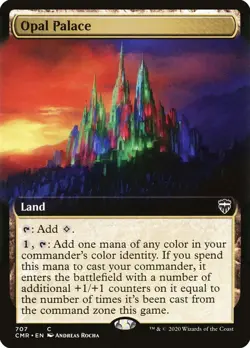 MTG Foil - Opal Palace (Extended Art) - 707 / NM / English - Image 1