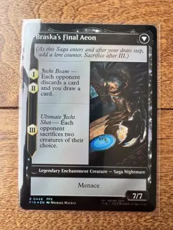 Magic MTG Final Fantasy - Jecht, Reluctant Guardian EXTENDED ART FOIL 0448 - Image 2