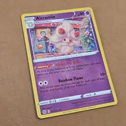Reverse Holo Alcremie 071/172 Rare Brilliant Stars Pokemon NM Pokemon TCG CCG - Image 2