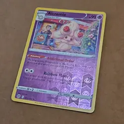 Reverse Holo Alcremie 071/172 Rare Brilliant Stars Pokemon NM Pokemon TCG CCG - Image 3
