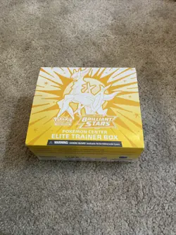 Pokemon Brilliant Stars Pokemon Center Elite Trainer Box Open Box No Packs. 820650850066 - Image 1