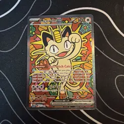 Pokemon TCG Meowth Perfect Order 121/088 Near Mint/Mint Never Played SIR - Image 1