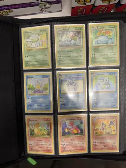 3 Decks In Binder Pokemon TCG Classic Collection Charizard Venusaur Blastoise - Image 1