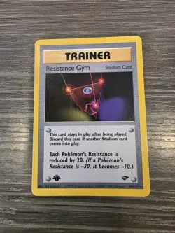 NM / MINT! Pokemon TCG Resistance Gym 1st Edition Gym Challenge 109/132 Rare - Image 1