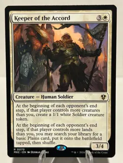 Keeper of the Accord 70 R Commander: Murders at Karlov Manor NM MTG - Image 1