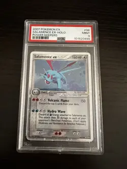 2007 Pokemon Ex Power Keepers Salamence Ex Holo 96/106 PSA 9 - Image 1