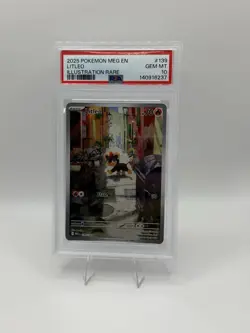 Pokemon TCG Litleo IR 139/132 PSA 10 - Image 1