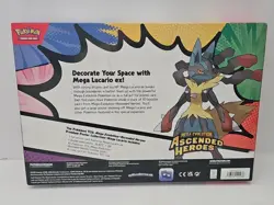 Pokemon TCG: Mega Lucario Ascended Heroes Premium Poster Collection Sealed - Image 4