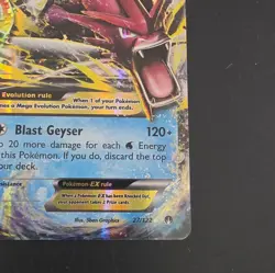 Pokemon TCG M Gyarados EX Full Art Ultra Rare Holo Breakpoint 27/122 240 HP - Image 5