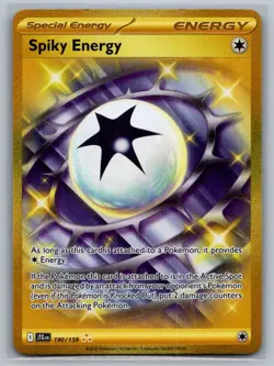 Spiky Energy 190/159 Hyper Rare Journey Together Pokemon Near Mint - Image 1