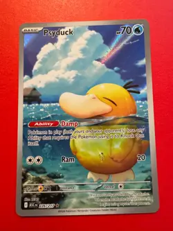 Pokemon TCG Psyduck 226/217 Illustration Rare Near Mint Ascended Heroes English - Image 1