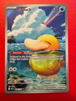 Pokemon TCG Psyduck 226/217 Illustration Rare Near Mint Ascended Heroes English - Image 5