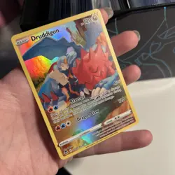 Pokemon TCG Druddigon TG09/TG30 SWSH Silver Tempest Trainer Gallery Holo - Image 3