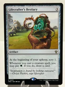 Lifecrafter's Bestiary 231 R Commander: Murders at Karlov Manor NM MTG - Image 1