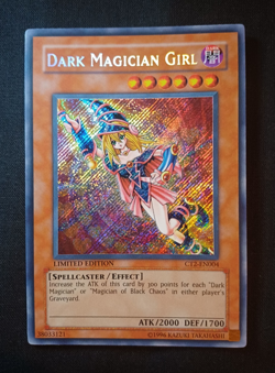 Yu-Gi-Oh - Dark Magician Girl - CT2-EN004 - Secret Rare - NM - Image 1
