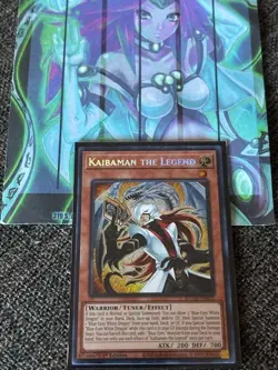 Yugioh 1x Kaibaman the Legend DUAD-EN021 Duelist's Advance Secret 1st Ed NM - Image 1