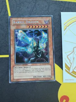 Yu-Gi-Oh! Barrel Dragon MC1-EN002 Secret Rare Limited Edition 009🔥LP MP +🔥 - Image 1