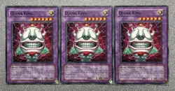 Ojama King DP2-EN015 (x3) Chazz Princeton 1st Edition LP - Image 1