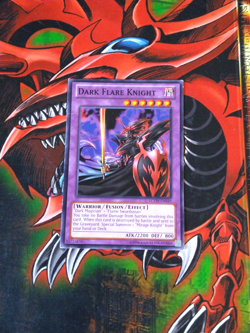 Dark Flare Knight - LCYW-EN049 - Common - Unlimited Edition Yugioh HP - Image 1