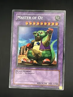 Yugioh Master of Oz SOD-EN035 Rare 1st Edition - Image 1