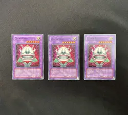 Yu-Gi-Oh! Ojama King DP2-EN015 Unlimited Common x3 VLP x2 & NM x1 CHEAP PLAYSET! - Image 1