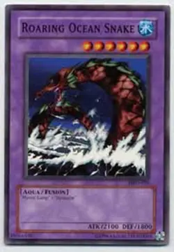 Roaring Ocean Snake - MRD-020 - Common - Unlimited Edition - Moderately Played - - Image 1